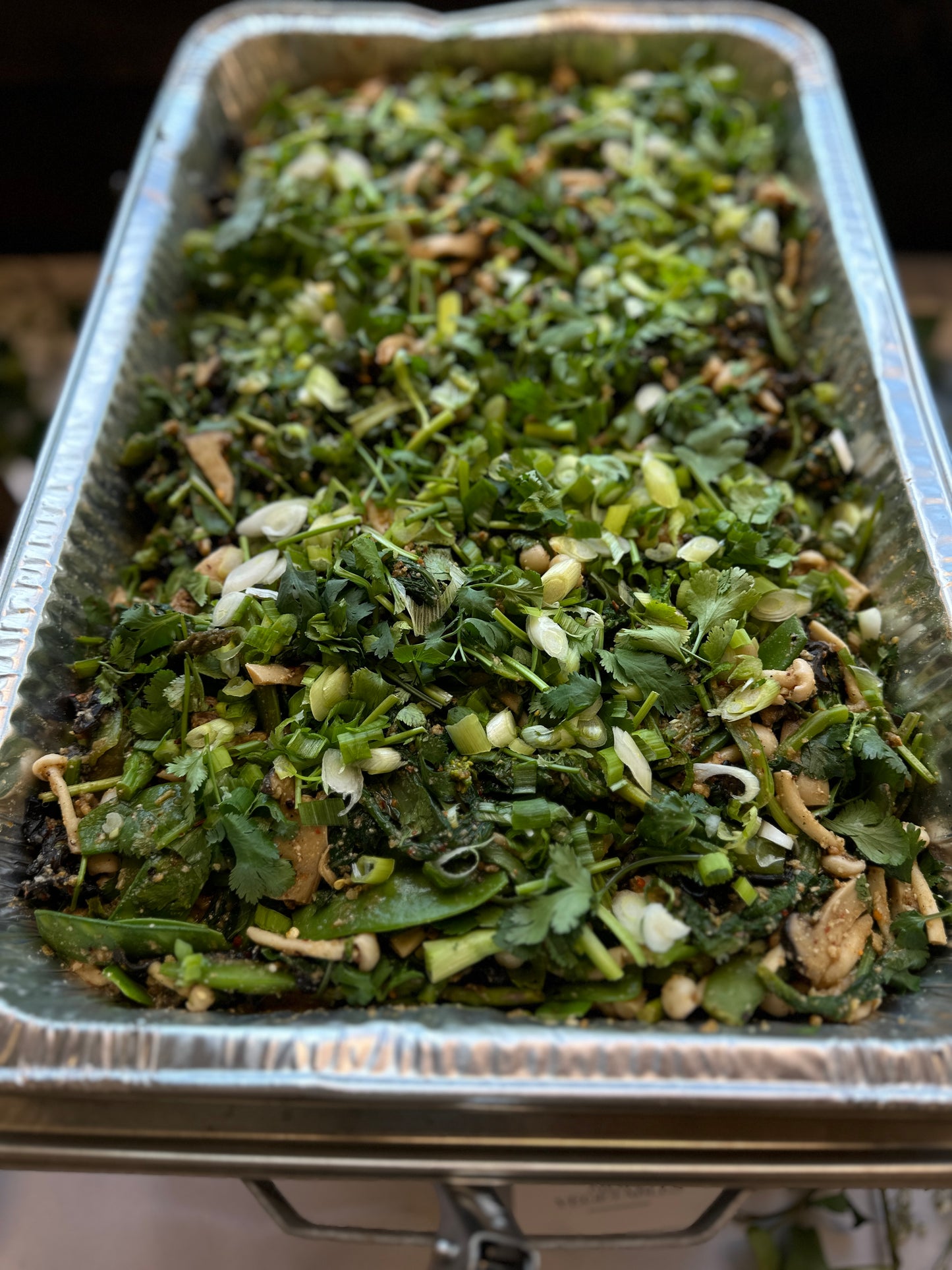 Lao Haus Soop Pak (Herb & Vegetable Salad)